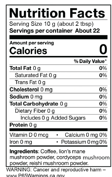 Mushroom Coffee Dark Roast